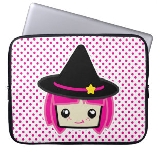 Housse Pour Ordinateur Portable Kawaii Pink Haired Sleeve Ordinateur Portable Sorc