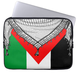 Housse Pour Ordinateur Portable Keffiyeh Écharpe palestinienne tissu traditionnel
