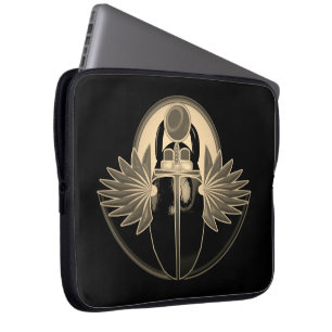 Housse Pour Ordinateur Portable Kherpi God of the Rising Sun,scarab beetle.