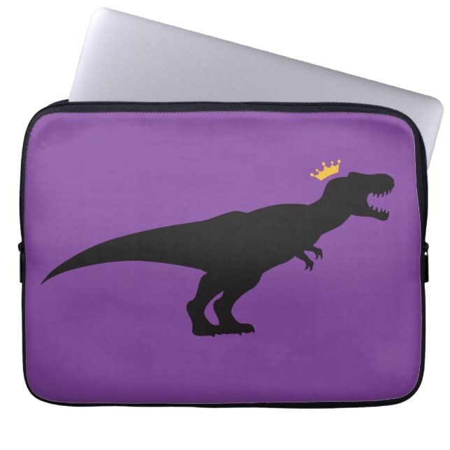 Housse Pour Ordinateur Portable King T-Rex (Devant)