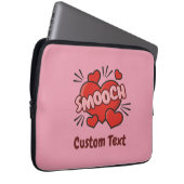 Housse Pour Ordinateur Portable Kissing Comic Sound Effect (Devant droit)