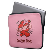 Housse Pour Ordinateur Portable Kissing Comic Sound Effect (devant gauche)