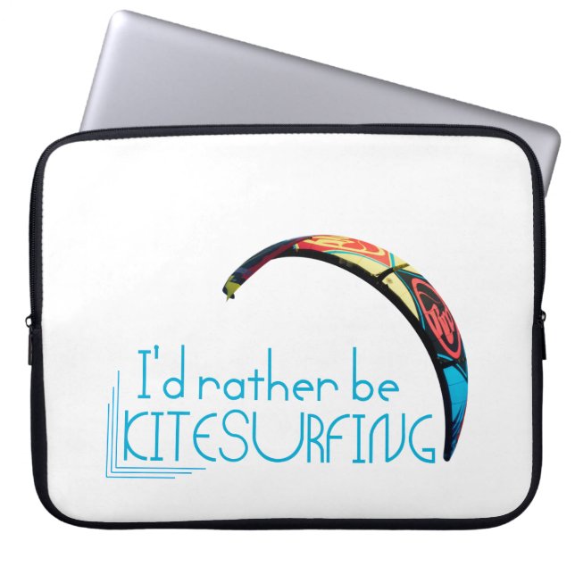 Housse Pour Ordinateur Portable Kitesurf (Devant)