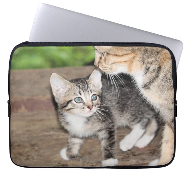 Housse Pour Ordinateur Portable Kitten (Devant)