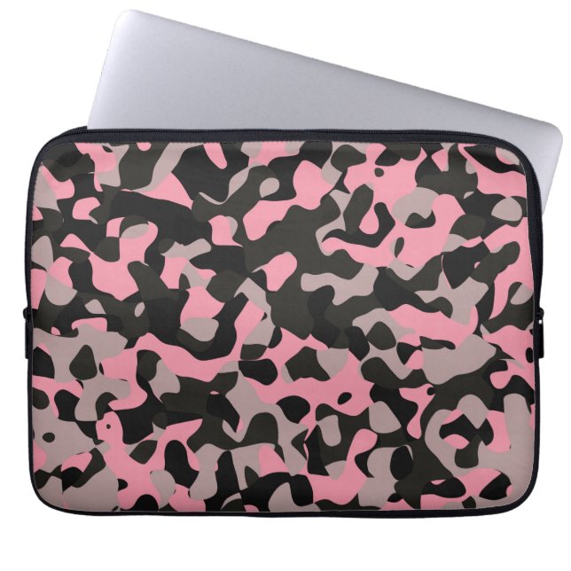 Housse Pour Ordinateur Portable Kitty Camo (Devant)