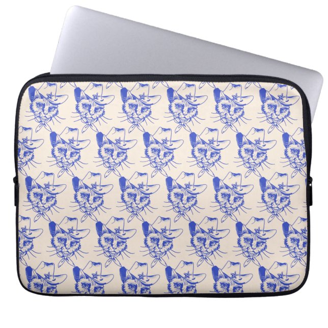 Housse Pour Ordinateur Portable Kitty Laptop Sleeve (Devant)