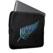 HOUSSE POUR ORDINATEUR PORTABLE KIWI NEW ZEALAND FERN PAUA (Devant droit)