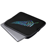 HOUSSE POUR ORDINATEUR PORTABLE KIWI NEW ZEALAND FERN PAUA (Devant bas)