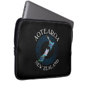 HOUSSE POUR ORDINATEUR PORTABLE KIWI NOUVELLE ZÉLANDE PAUA LAPTOP SLEEVE (Devant droit)