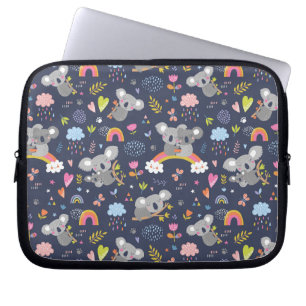 Housse Pour Ordinateur Portable Koala Rainbow Love Motif