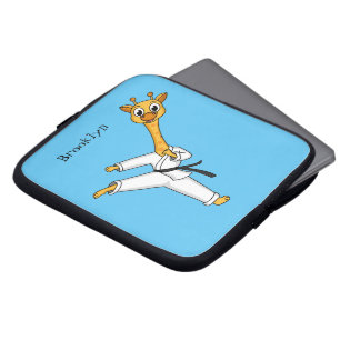 Housse Pour Ordinateur Portable Kung Fu giraffe