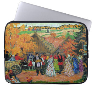 Housse Pour Ordinateur Portable Kustodiev - Fête de village,