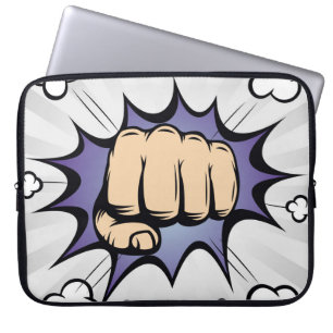 Housse Pour Ordinateur Portable La bande dessinée pop art bulle design. illustrati