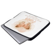 Housse Pour Ordinateur Portable La Bible chrétienne des femmes Verse Papillon : Fo (Devant bas)