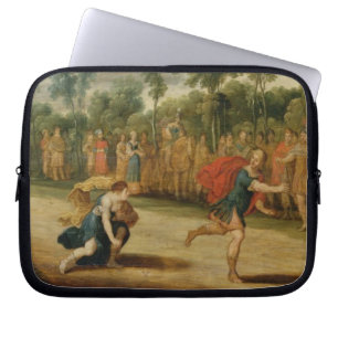 Housse Pour Ordinateur Portable La course d'Atalanta et de Hippomenes (huile sur