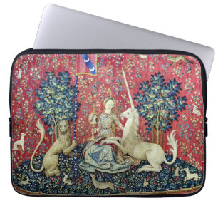 Housse Pour Ordinateur Portable La Dame et la licorne, Vue