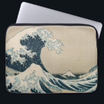 Housse Pour Ordinateur Portable La Grande Vague au large de Kanagawa<br><div class="desc">La Grande Vague de Kanagawa,  de la série '36 Vues du Mont Fuji' | par Katsushika Hokusai | Lieu de l'art : Collection privée | Artiste japonais | Numéro de collection d'images : XIR158277</div>