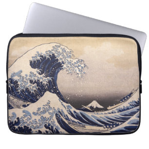 Housse Pour Ordinateur Portable La Grande Vague au large de Kanagawa de Hokusai