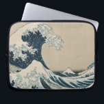 Housse Pour Ordinateur Portable La grande vague de Kanagawa, vues du mont Fuji<br><div class="desc">Nombre de collection d'image :  XIR158277 la grande vague de Kanagawa,  de la série "36 vues de pub du mont Fuji" ("sanjuokkei de Fugaku "). par Nishimura Eijudo (copie de bois de graveur). Hokusai,  1760-1849) copies de bois de graveur de Katsushika (. Collection privée Giraudon.</div>