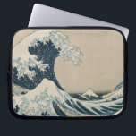 Housse Pour Ordinateur Portable La grande vague de Kanagawa, vues du mont Fuji<br><div class="desc">Nombre de collection d'image :  XIR158277 la grande vague de Kanagawa,  de la série "36 vues de pub du mont Fuji" ("sanjuokkei de Fugaku "). par Nishimura Eijudo (copie de bois de graveur). Hokusai,  1760-1849) copies de bois de graveur de Katsushika (. Collection privée Giraudon.</div>