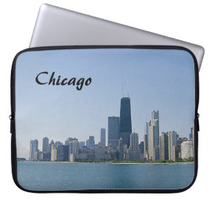 Housse Pour Ordinateur Portable La ligne aérienne de Chicago