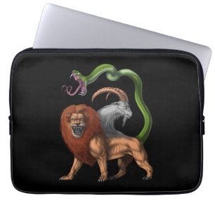 Housse Pour Ordinateur Portable La mythologie grecque Chimera