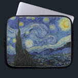 Housse Pour Ordinateur Portable La nuit étoilée<br><div class="desc">La nuit étoilée par Vincent van Gogh. The Starry Night est un tableau de l'artiste post-impressionniste néerlandais Vincent van Gogh. Le tableau dépeint la vue à l'extérieur de la fenêtre de son sanitarium la nuit, bien qu'il ait été peint de mémoire pendant la journée. La partie centrale montre le village...</div>