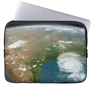 Housse Pour Ordinateur Portable La Planète Panoramique Terre Et Les Etats-Unis.