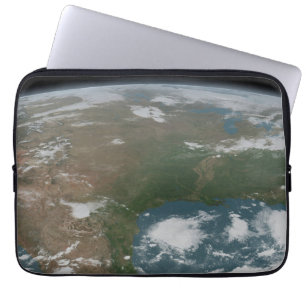 Housse Pour Ordinateur Portable La Planète Panoramique Terre Et Les Etats-Unis. 2