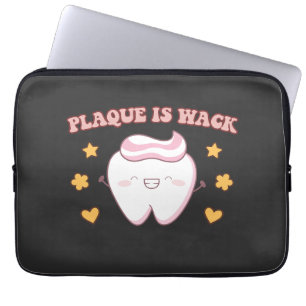 Housse Pour Ordinateur Portable La plaque groovy est un hygiéniste dentaire nul