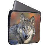 Housse Pour Ordinateur Portable La sagesse du loup (Devant droit)