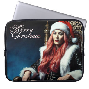 Housse Pour Ordinateur Portable La sœur la plus sexy du Père Noël - Joyeux Noël 03