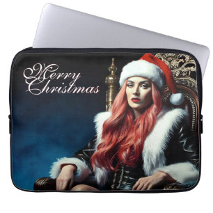 Housse Pour Ordinateur Portable La sœur la plus sexy du Père Noël - Joyeux Noël 03
