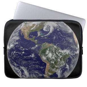 Housse Pour Ordinateur Portable La Terre Pleine Montre Des Systèmes À Faible Press