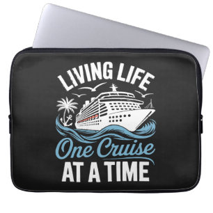 Housse Pour Ordinateur Portable La vie des femmes, une croisière à la fois