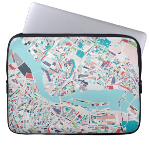 Housse Pour Ordinateur Portable La ville d'Amsterdam