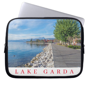 Housse Pour Ordinateur Portable Lac de Garde Bardolino promenade vue coque ordinat