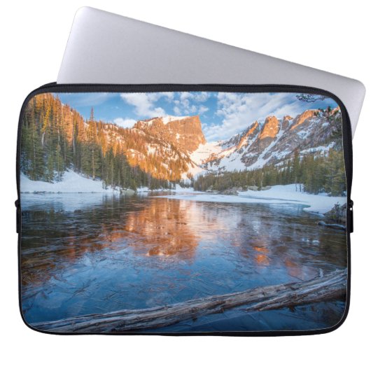 Housse Pour Ordinateur Portable Lac rêveur glacial (Devant)