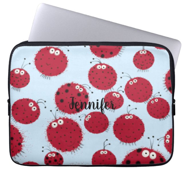 Housse Pour Ordinateur Portable Ladybug Shindig (Devant)
