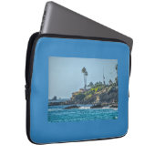 Housse Pour Ordinateur Portable Lagune de plage (Devant droit)