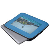 Housse Pour Ordinateur Portable Lagune de plage (Devant bas)