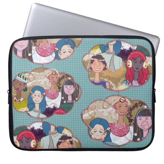 Housse Pour Ordinateur Portable LALATOWN Laptop Case (Devant)
