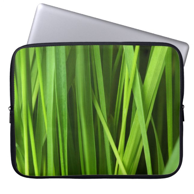 Housse Pour Ordinateur Portable Lames d'herbe (Devant)