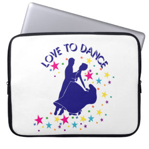 Housse Pour Ordinateur Portable L'amour pour la danse