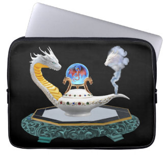 Housse Pour Ordinateur Portable Lampe Dragon Céramique Magique Fantastique