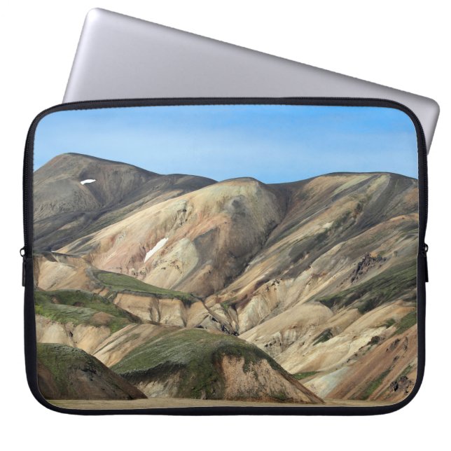 HOUSSE POUR ORDINATEUR PORTABLE LANDMANNALAUGAR EN ISLANDE (Devant)