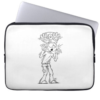 Housse Pour Ordinateur Portable Langue des signes ‘WOW’ - Deaf Pit Paffner.