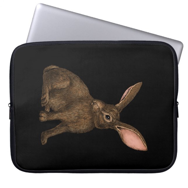 Housse Pour Ordinateur Portable Lapin 4 (Devant)