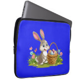 Housse Pour Ordinateur Portable lapin de Pâques (Devant droit)