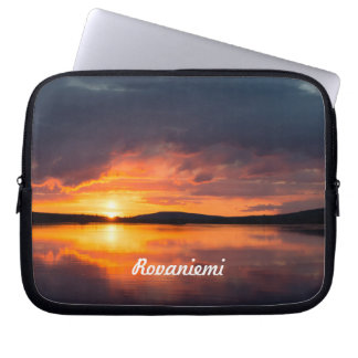 Housse Pour Ordinateur Portable Lapland sunset